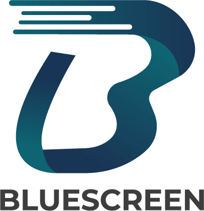 Bluescreen-logga